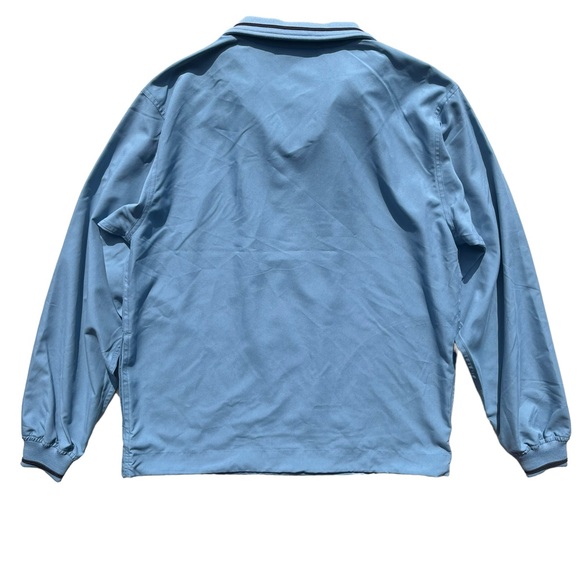 Destinations American Identity Men Small Blue 1/4 Zip Poly Avery Pullover Jacket - Picture 2 of 16